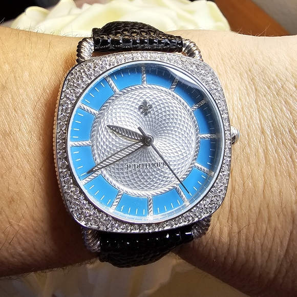 Elegant Judith Ripka Diamonique Watch